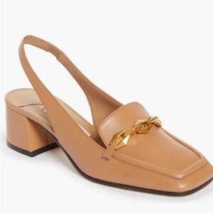 Jimmy Choo Diamond Tilda Slingback Loafer Pump size 8/38 NWOT